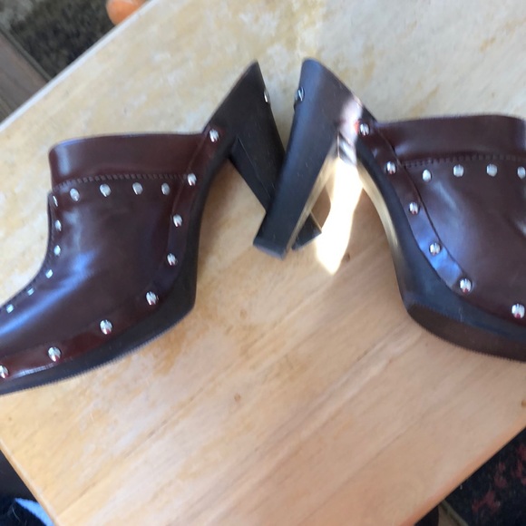 Michael Kors Brown Clog-8 - Picture 3 of 7